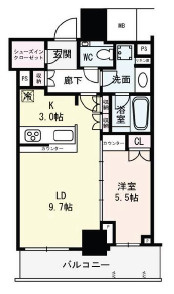 ザ・セントラルマークタワーの間取り