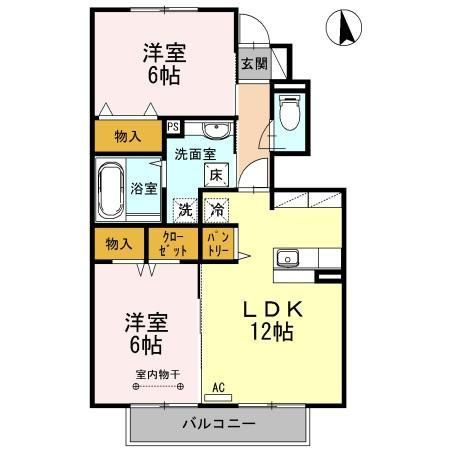 【間取り】 | スカイドミール2
