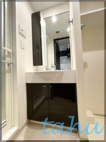 豊島区東池袋２丁目の賃貸マンションの独立洗面台