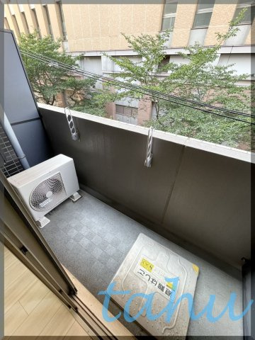 豊島区東池袋２丁目の賃貸マンションのバルコニー
