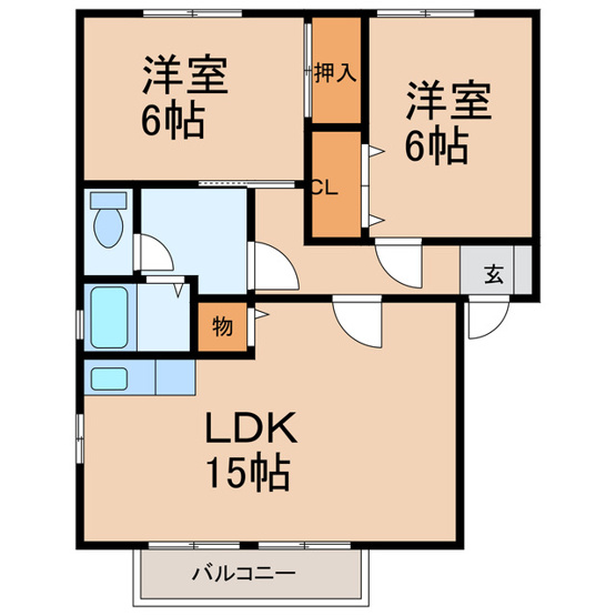 【間取り】 | クラフト5番館
