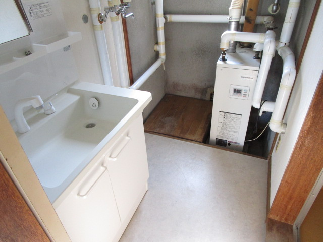益浦4-23-2店舗付住宅の洗面所
