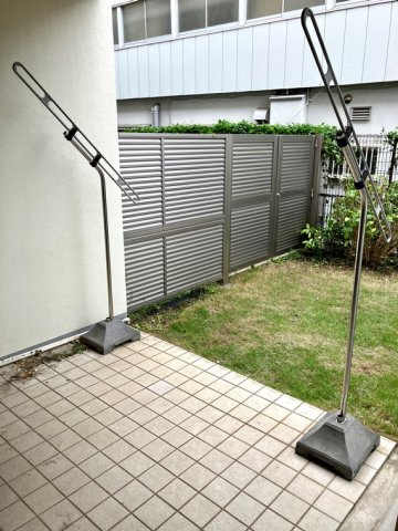 ジークレフ石神井公園のバルコニー|広々としたバルコニーです