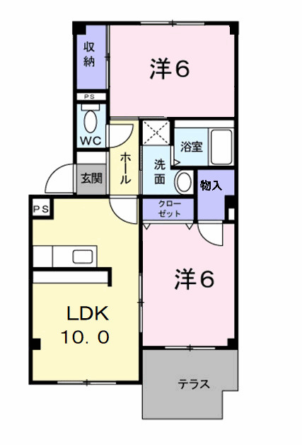 コンフォート２８の間取り