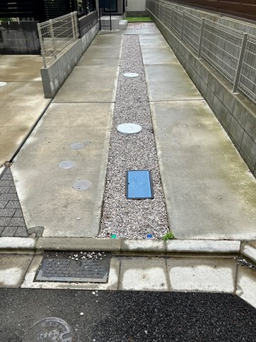 南田中戸建の庭|お庭でゆったりと過ごせます