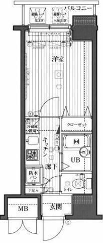 ガラ・グランディ練馬の間取り|間取りです。
