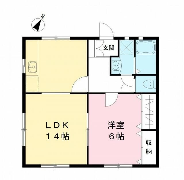 パルデンス土田の間取り