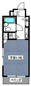 グリーンプラザ東あずまの間取り