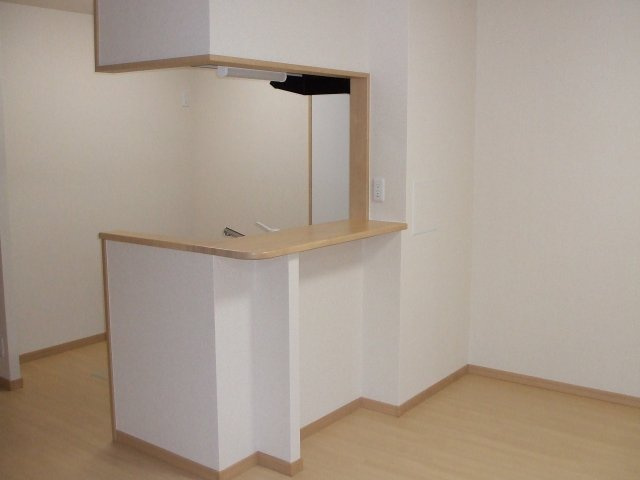 トップペアー福甚No.3のキッチン|人気の対面キッチンです