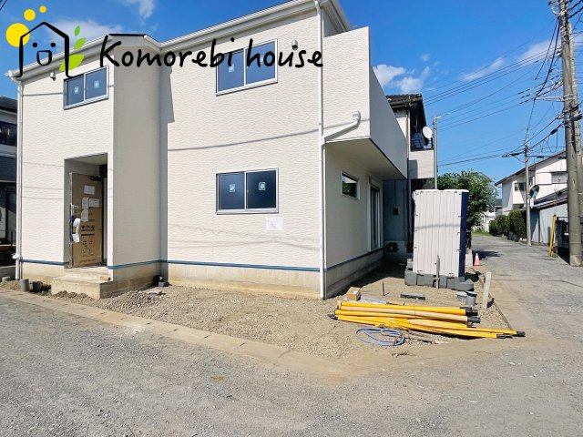 上尾市上野　新築一戸建て　リーブルガーデン　01の駐車場|8/10撮影