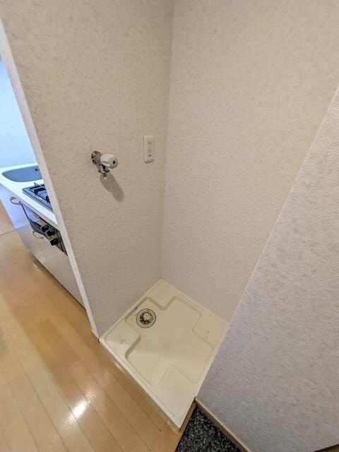 レガリアヒルズ代々木の設備|洗濯機置き場です