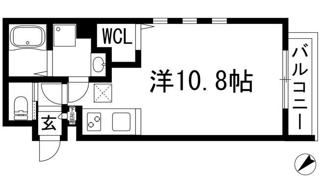 【間取り】 | ルージェ仁川