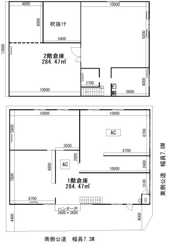 八幡１６８倉庫の間取り