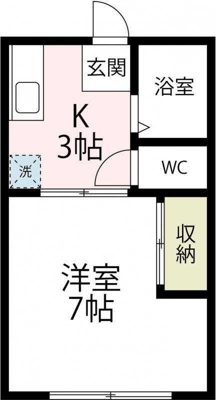 加藤ハイツの間取り