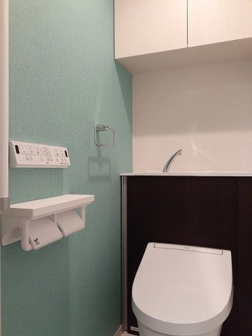 カームプレイン森崎のトイレ|コンパクトで使いやすいトイレです