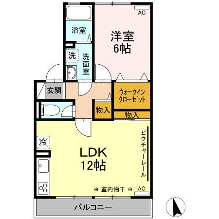コーエイラポール日吉 弐番館の間取り