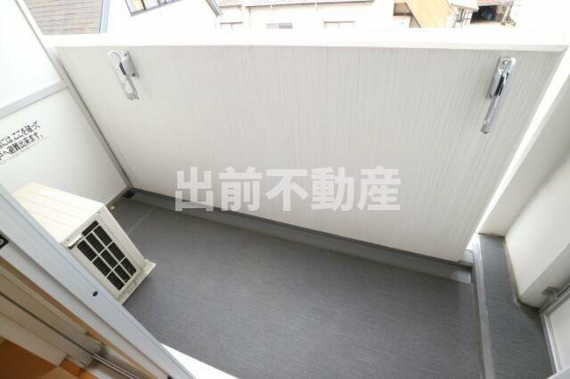 プラウドフラット神楽坂Ⅱのバルコニー