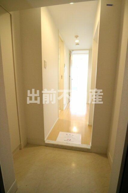 プラウドフラット神楽坂Ⅱの玄関