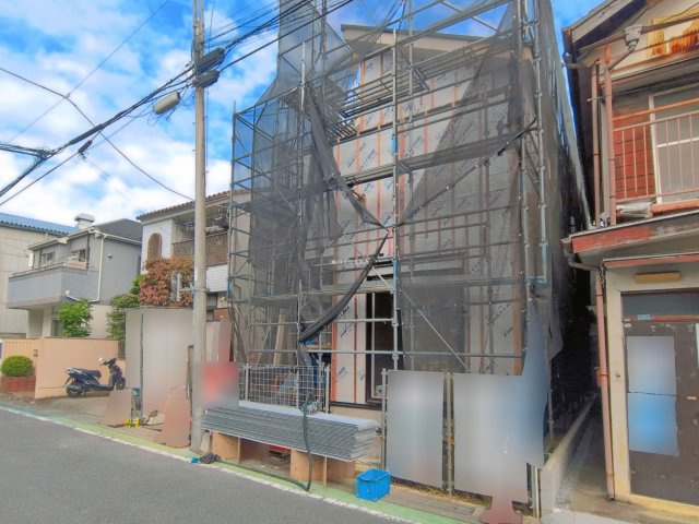 富士見市水谷東３丁目の新築一戸建の外観|浴室乾燥や食洗機など充実の設備・仕様で快適生活♪
