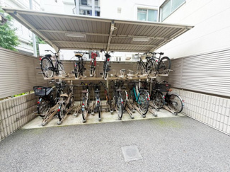 【駐輪場】 | ガーラ・グランディ北池袋 | 屋根付きで雨が降っても安心です♪
