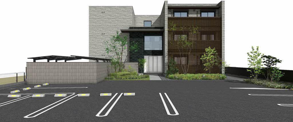 シャーメゾングランレーヴの外観