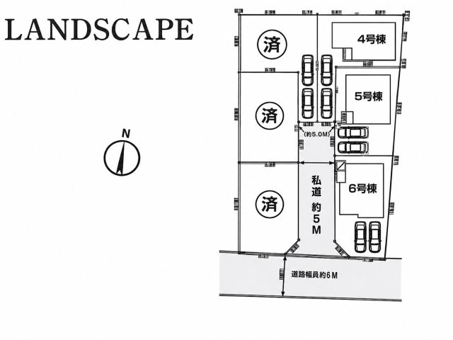 小平市小川東町 多摩湖線 萩山駅 新築戸建の区画図