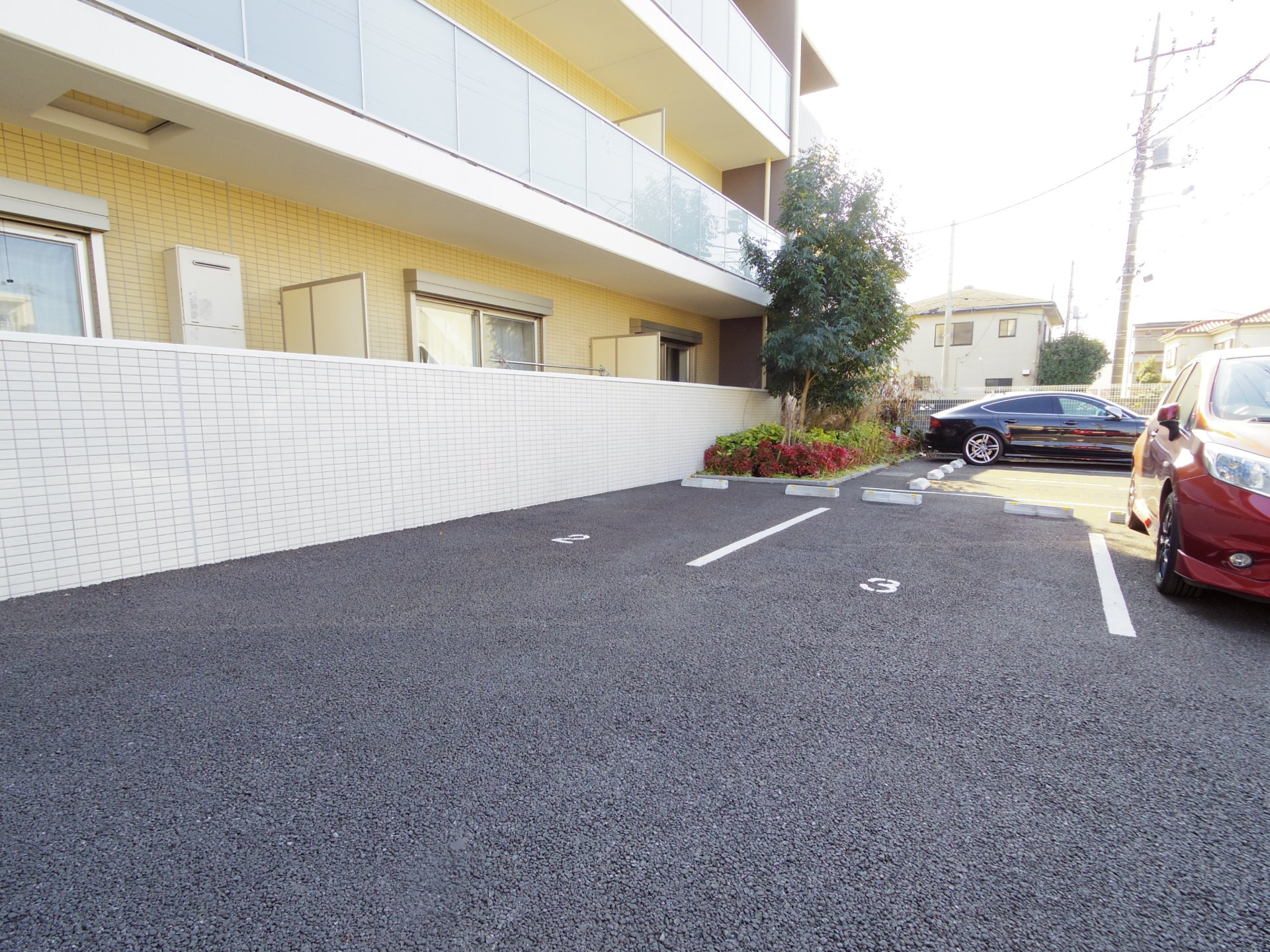 ＭＱｕａｒｔｏ新座の駐車場