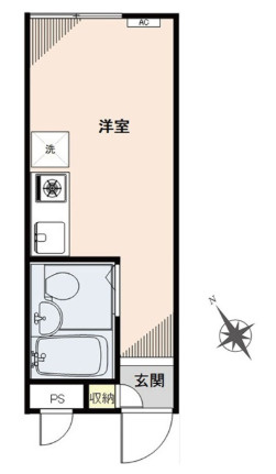 北小金ハイツの間取り