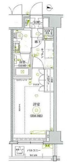 セジョリ方南町の間取り