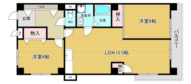 【間取り】 | クリスタルパレス