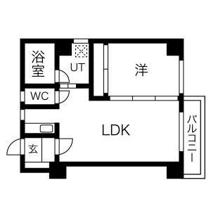 【間取り】 | パグーロ東平尾II