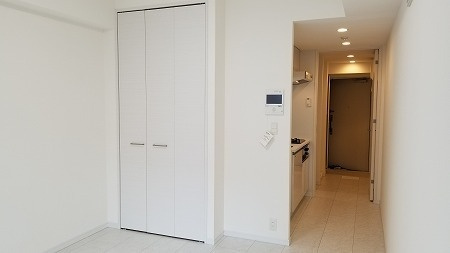 クレイシア秋葉原の寝室