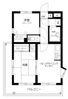 【間取り】 | セザール長原