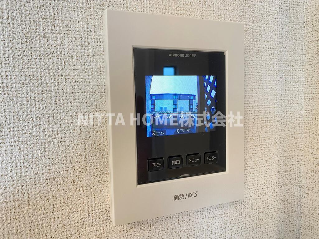 フォルトゥーナ西岡屋Ⅱのセキュリティ|TVインターホンもあります◎