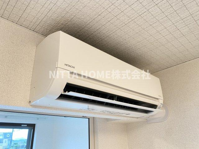 フォルトゥーナ西岡屋Ⅱの設備|エアコンは各部屋に完備しています‼