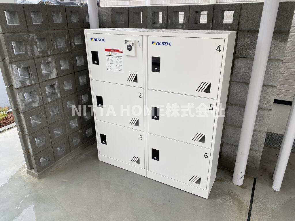 フォルトゥーナ西岡屋Ⅱのその他共用部分|宅配ＢＯＸも魅力的★