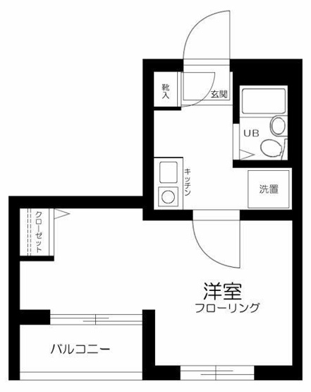 【間取り】 | プレール明大前