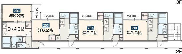 ＭＥＬＤＩＡ行徳Ⅲの間取り