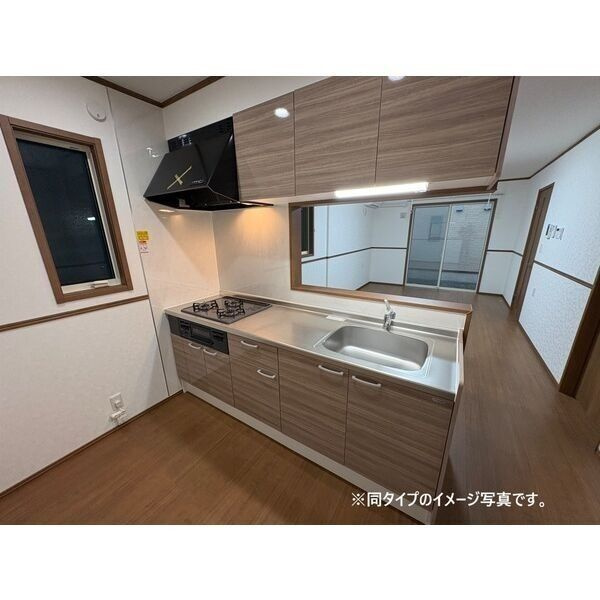 【新築】つしだ.comのキッチン