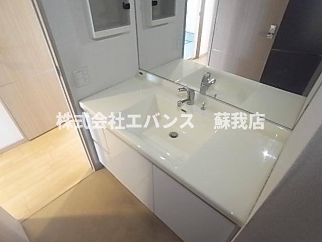 【独立洗面台】 | エコロジー千葉みなとレジデンス | 独立洗面台です