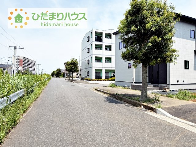 【前面道路含む現地写真】 | 牛久市中央1丁目　新築戸建　1号棟 | 是非一度、ご家族そろってご内覧ください♪