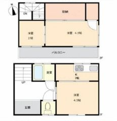 民泊花の里の間取り