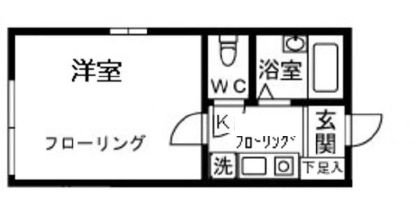 ジョンシェ高円寺の間取り|間取りです。