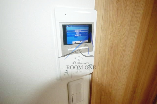 チェスナッツ戸越のセキュリティ|モニター付インターホンです。