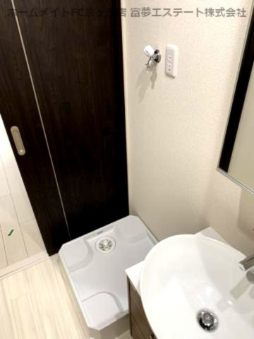 【洗面所】 | フジパレス関茶屋N | ※イメージ　同物件別号室の写真