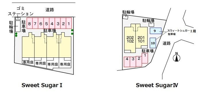 Ｓｗｅｅｔ　Ｓｕｇａｒ　Ⅰ　　刈谷市の賃貸ならクラスホーム刈谷店の駐車場