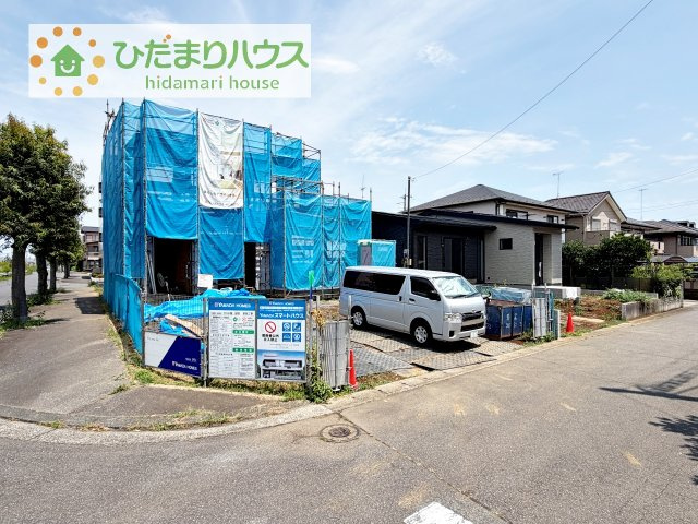 【外観】 | 牛久市中央1丁目　新築戸建　3号棟 | デザイナーズのようなお洒落な外観です(^^♪