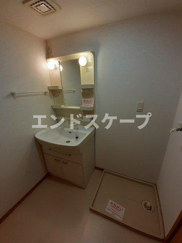ララ・メゾンＢの洗面所|高崎、前橋のお部屋探しはエンドスケープまで！お客様の理想お聞かせ下さい♪