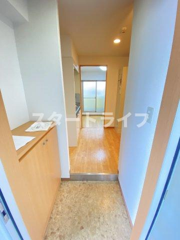 大阪市東淀川区東中島２丁目の賃貸マンションの玄関