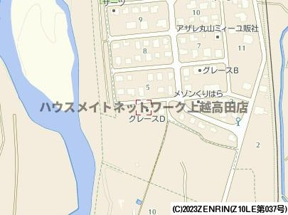 グレースＤの地図|位置図